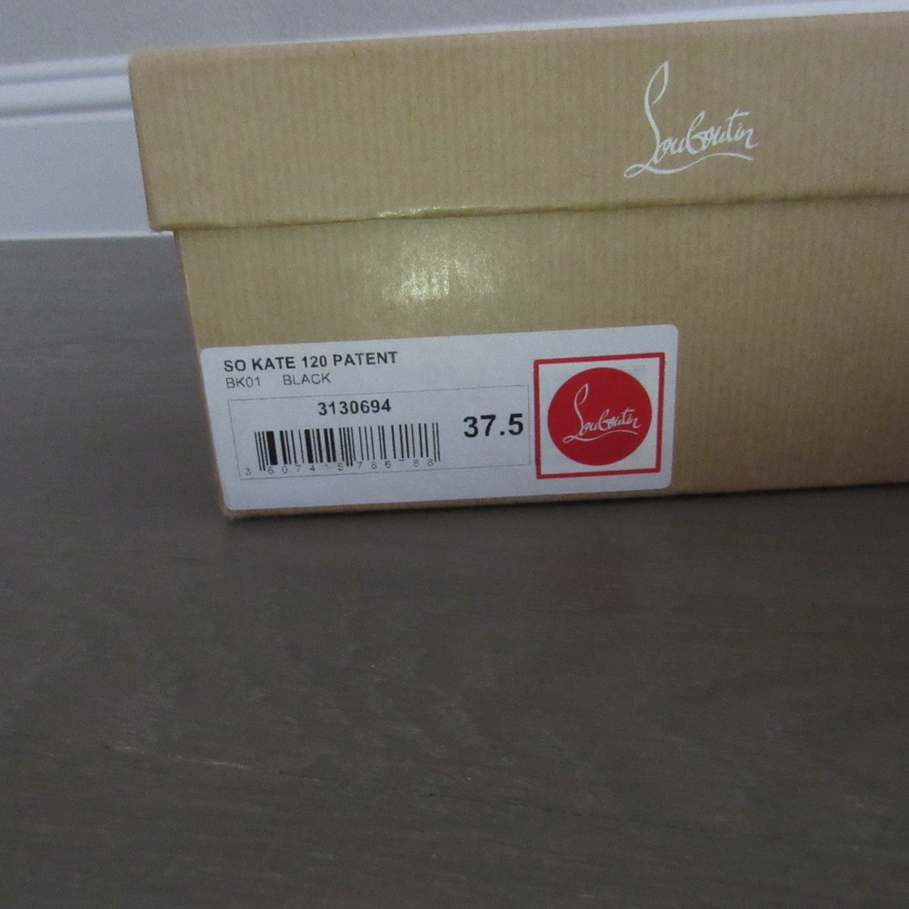SOLD Christian Louboutin So Kate 37.5 - Picture 6 of 8